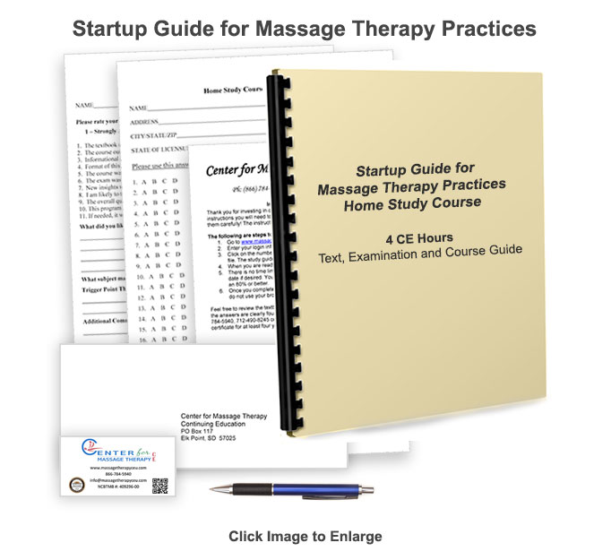 Startup Guide for Massage Therapy Practices