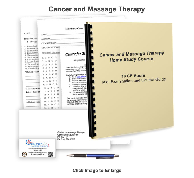 Cancer and Massage Therapy