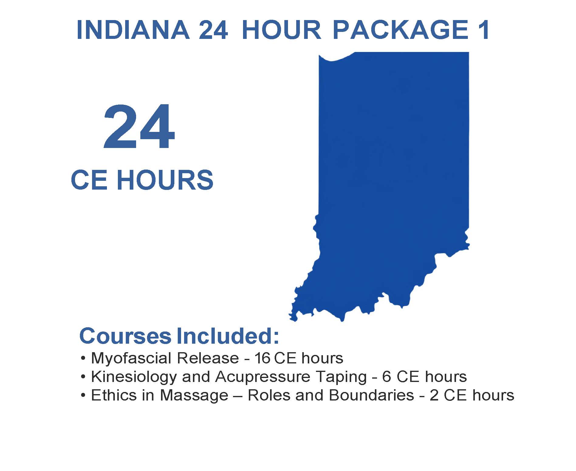 Indiana 24 Hour Package 1