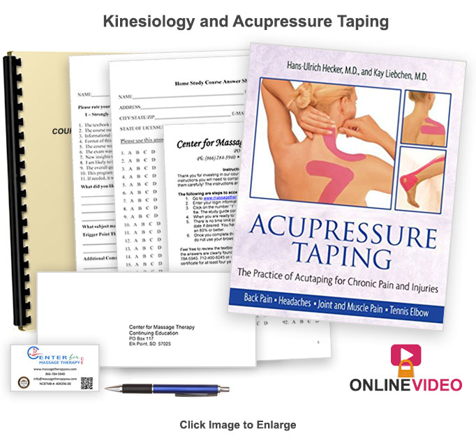 Kinesiology and Acupressure Taping