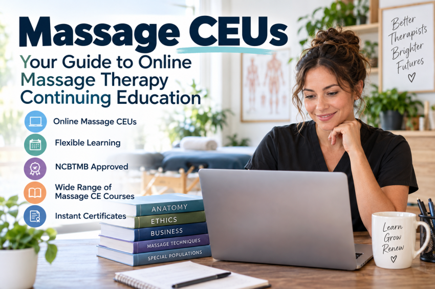 Massage CEUs: Your Guide to Online Massage Therapy Continuing Education