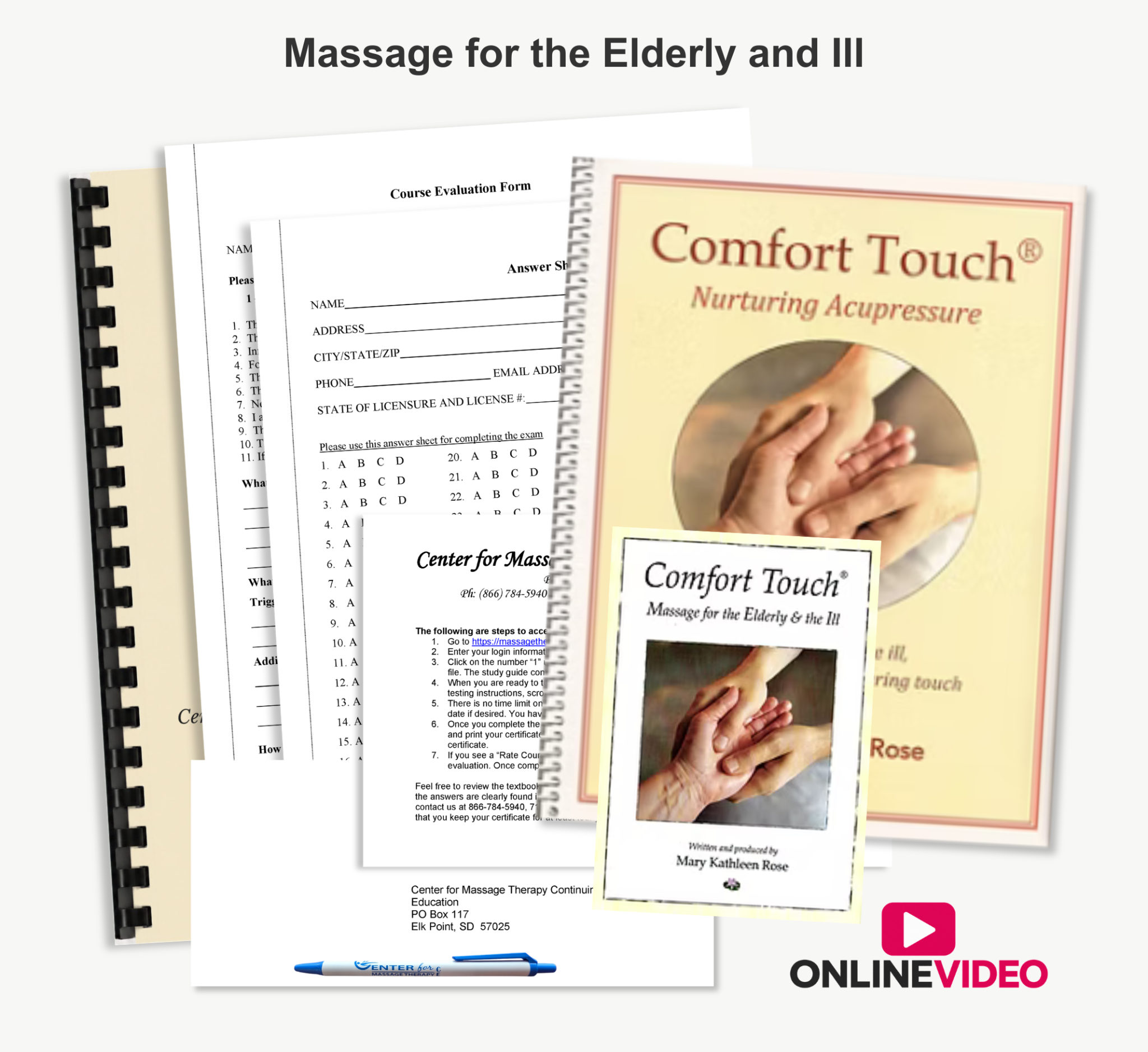 Massage for the Elderly & Ill