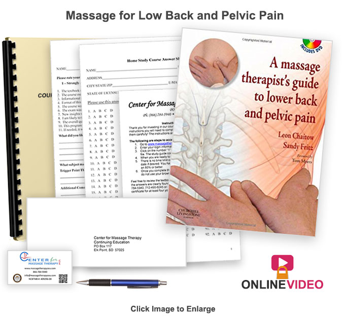 Massage for Low Back and Pelvic Pain