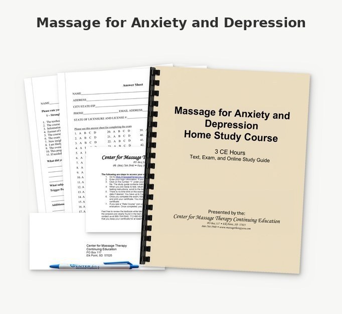 Massage for Anxiety and Depression